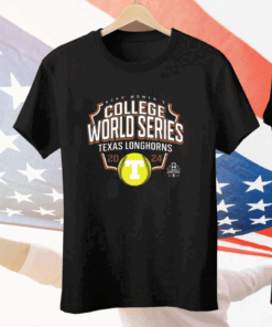 Longhorns 2024 Softball Women’s College World Series Total Runs Tee Shirt