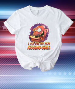 Matthew Gray Gubler Wearing I Got This Way From Kissing Girls T-Shirt