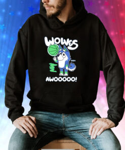 Minnesota Timberwolves Bluey Wolves Awooooo Hoodie