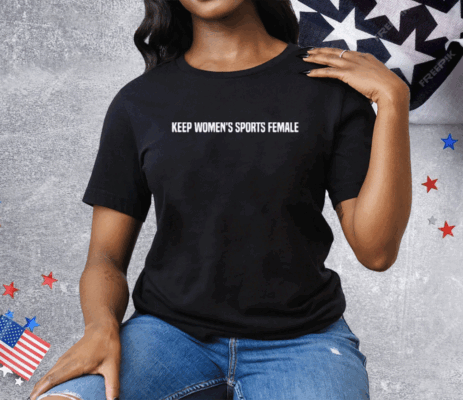 Paula Scanlan Keep Women’s Sports Female Tee Shirt