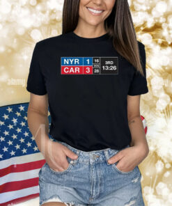 Rangers And Hurricanes Score Shirt