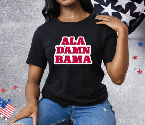 Roll Tide Willie Ala Damn Bama Tee Shirt