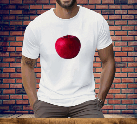 Travis Kelce Apple Tee Shirt