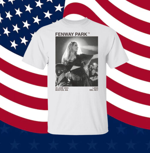 Photo Fenway Park Lana Del Rey Tee Shirt