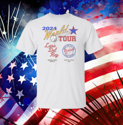 Lana Del Rey World Tour 2024 Tee Shirt