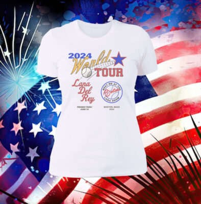 Lana Del Rey World Tour 2024 Tee Shirt