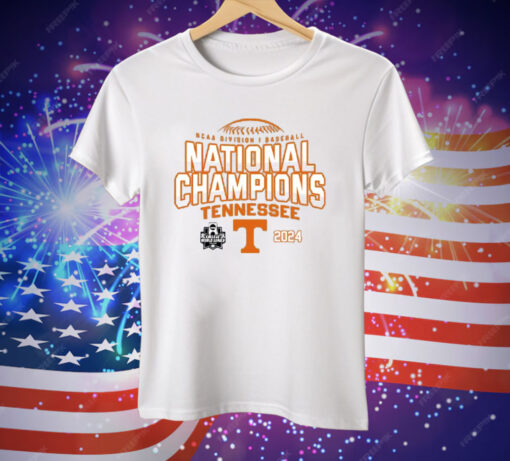 Tennessee Volunteers 2024 NCAA Men’s Baseball College World Series Champions Tee Shirt