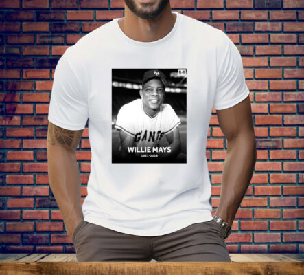 Rip Willie Mays 1931-2024 Tee Shirt