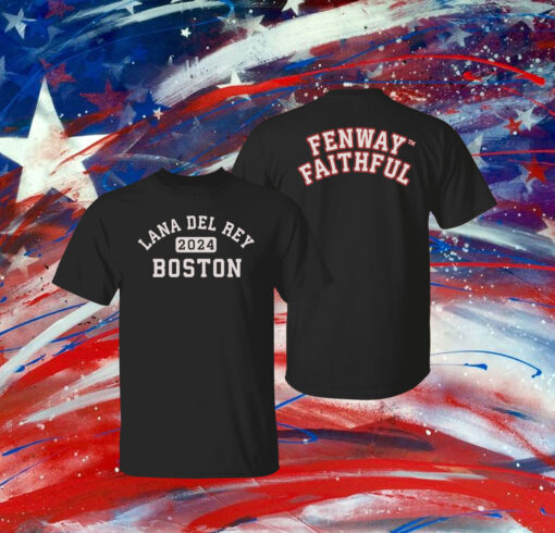 Boston Lana Del Rey Fenway Faithful Tee Shirt