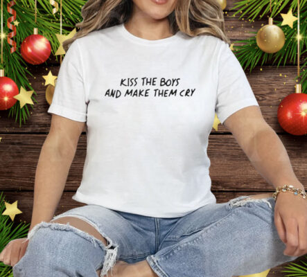 Sydney Sweeney Kiss The Boys And Make Them Cry Tee Shirt