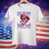 Give ‘Em That Hawk Tuah Spit On That Thang American Lips Tee Shirt