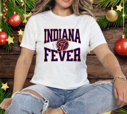 Indiana Fever 22 Caitlin Clark Basketball Player Logo Tee Shirt