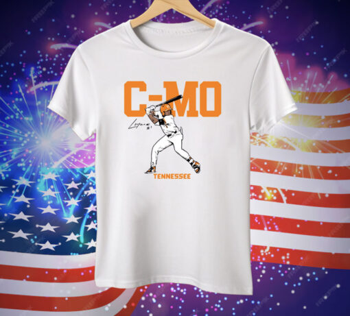 Tennessee Baseball Christian Moore C-MO Tee Shirt