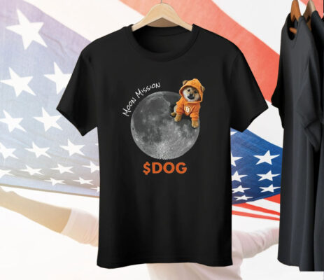 The Dog Of Bitcoin Moon Mission $Dog New Tee Shirt