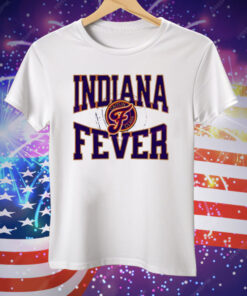 Indiana Fever 22 Caitlin Clark Basketball Player Logo Tee Shirt
