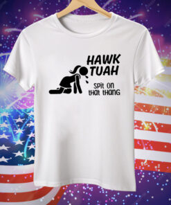Old School Hats Hawk Tuah Spit On That Thang Tee Shirt