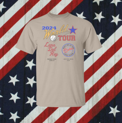 Lana Del Rey World Tour 2024 Women Shirt