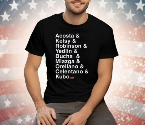 Acosta Kelsy Robinson Yedlin Bucha Miazga Orellano Celentano Kubo Tee Shirt