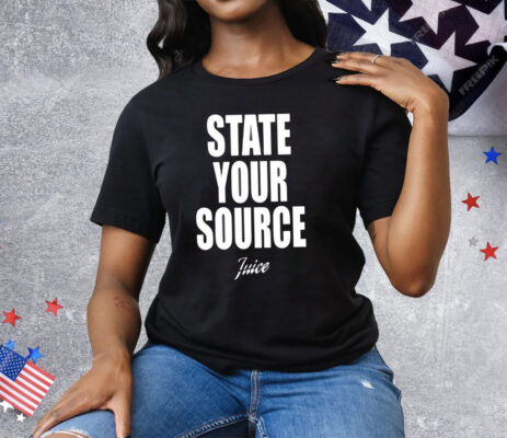 Jaylen Brown State Your Source Tee Shirt