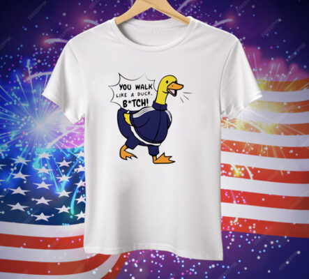 You Walk Like A Duck Bitch BTS Sticker 2-Pack Tee Shirt