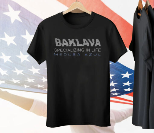 Baklava Specializing In Life Medusa Azul Tee Shirt