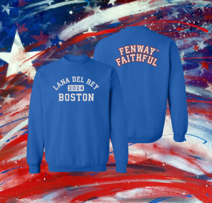 Boston Lana Del Rey Fenway Faithful Tee Shirt
