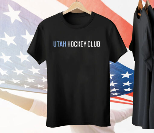 Utah Hockey Club Fanatics Wordmark Logo Tee Shirt