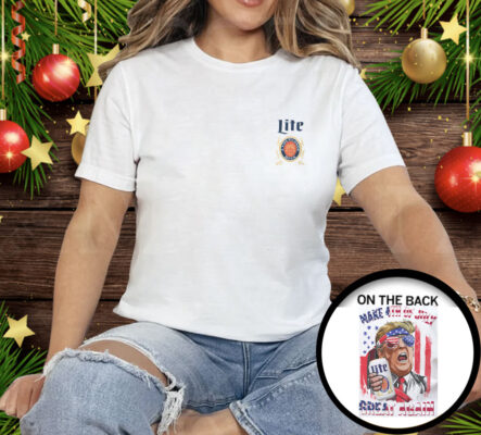 Coors Lite Make 4th of July Tee Shirt