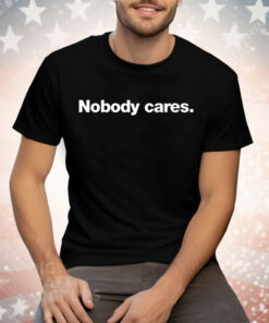 Derrick White Nobody Cares Tee Shirt
