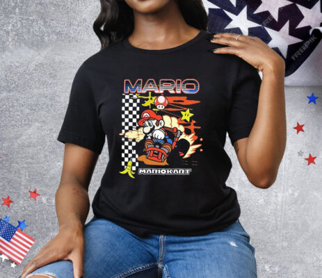 Mario Kart Racing Finish Line 2024 Tee Shirt