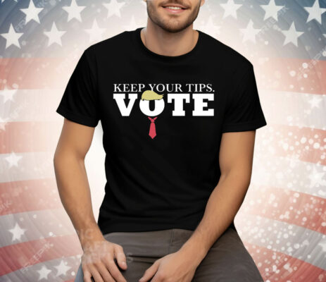 David Harris Jr Keep Your Tips Vote Tee Shirt