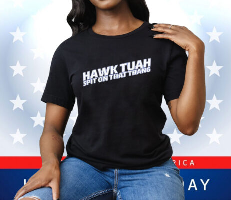 Hawk Tuah Spit On That Thang Oreo Text Tee Shirt