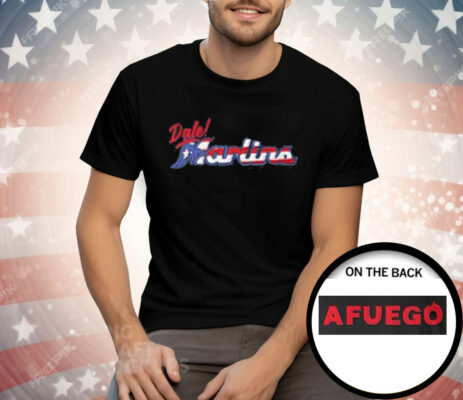 2024 Marlins Dale Marlins Afuego Tee Shirt