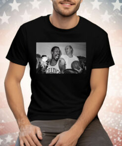 Joe Mazzulla Bill Russell And Red Auerbach Tee Shirt