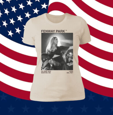 Photo Fenway Park Lana Del Rey Tee Shirt