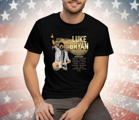 Luke Bryan Mind Of A Country Boy Tour Tee Shirt