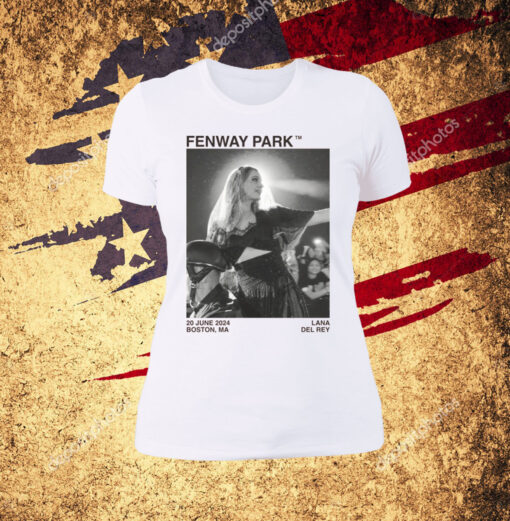 Photo Fenway Park Lana Del Rey Women Shirt