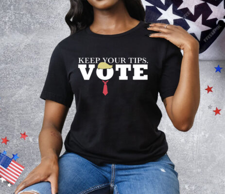 David Harris Jr Keep Your Tips Vote Tee Shirt