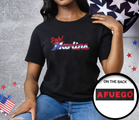 2024 Marlins Dale Marlins Afuego Tee Shirt