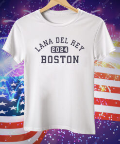 Lana Del Rey Boston 2024 Tee Shirt