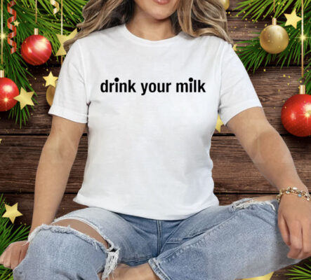 Kit Connor Drink Your Milk Tee Shirt