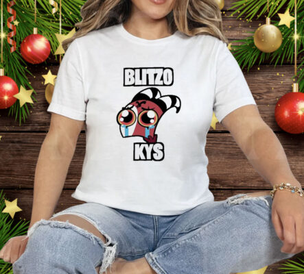 Shark Robot Blitzo Kys Tee Shirt