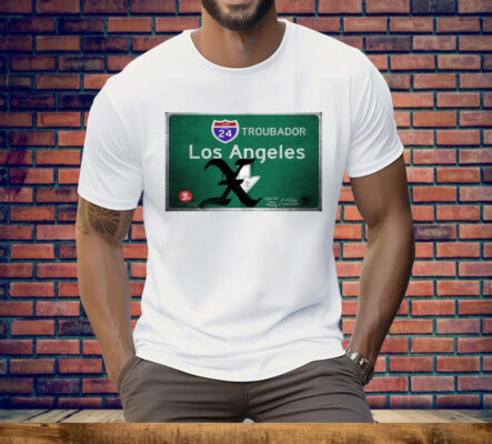 Poster X The Band June 24 2024 At The Troubadour In West Hollywood CA Tee Shirt