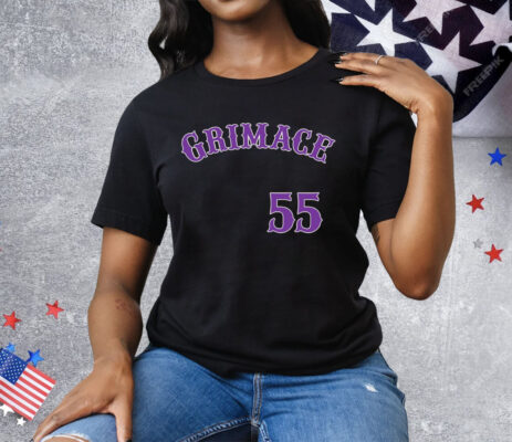 New York Mets Grimace 55 Tee Shirt