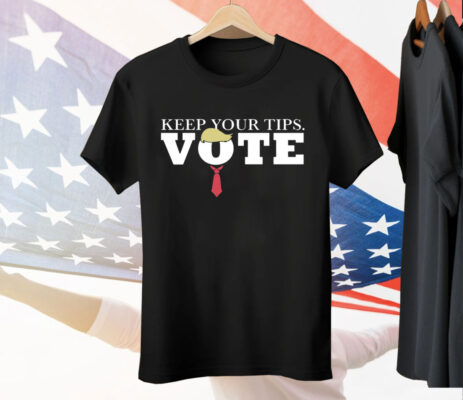 David Harris Jr Keep Your Tips Vote Tee Shirt
