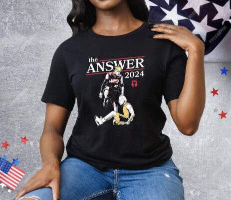 Donald Trump Defeats Joe Biden The Answer 2024 Tee Shirt