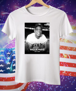 Rip Willie Mays 1931-2024 Tee Shirt