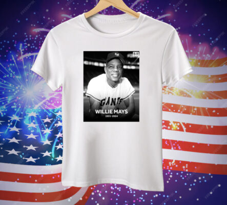 Rip Willie Mays 1931-2024 Tee Shirt