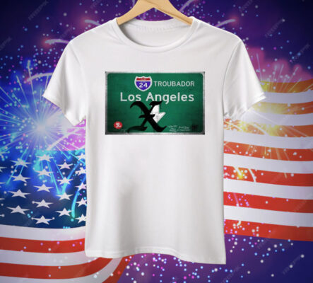Poster X The Band June 24 2024 At The Troubadour In West Hollywood CA Tee Shirt