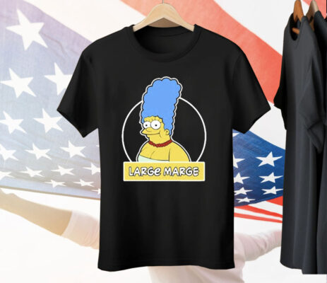 Justin Danger Nunley Wearing Large Marge Tee Shirt